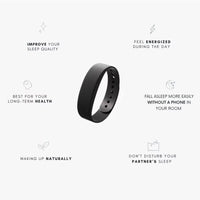 LED Digital Alarm Clock Watch Adjustable Waterproof Fitness Wristbands with Running Pedometer Snooze-Proof Vibrating Alarm